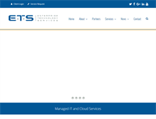 Tablet Screenshot of etechservices.com